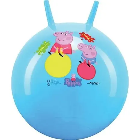 John Piłka do skakania Świnka Peppa 50 cm z rogami