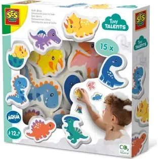 Ses Creative Dinozaury do kąpieli 15 szt.