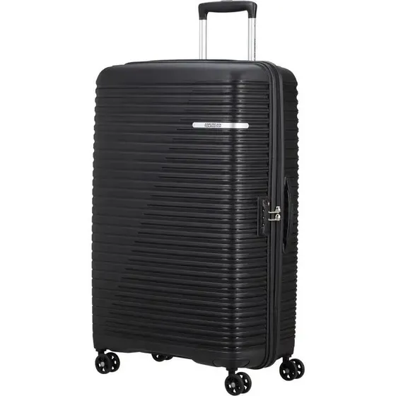 American Tourister Liftoff 67 cm czarna walizka na kółkach