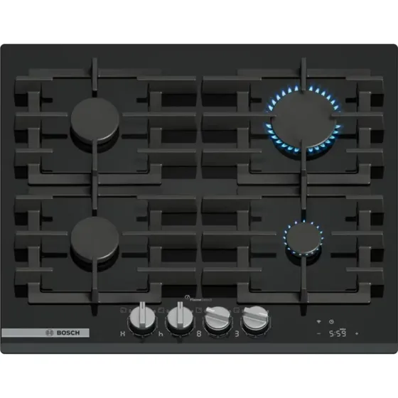 Bosch PRP6A6H40 Płyta gazowa 60 cm czarna