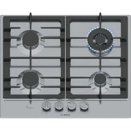 Bosch PCH6A5I90 Płyta gazowa 58 cm stal nierdzewna
