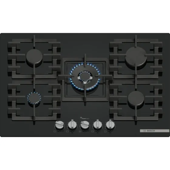 BOSCH Płyta Gazowa PPQ7A6I40 75 cm, Czarna