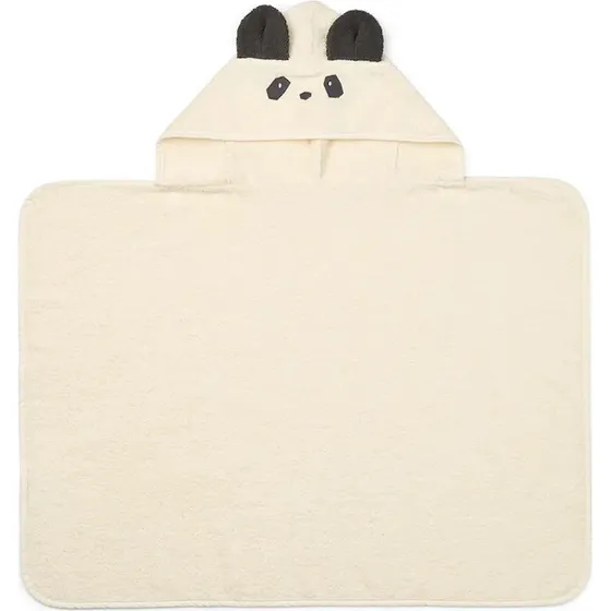Liewood Vilas Panda Baby Hooded Towel 80x60 cm