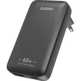 Dudao A65Q 65W GaN Ładowarka USB-C/USB-A czarna EU/US