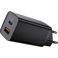 Baseus GaN2 Lite 65W czarna ładowarka USB-C PD 3.0