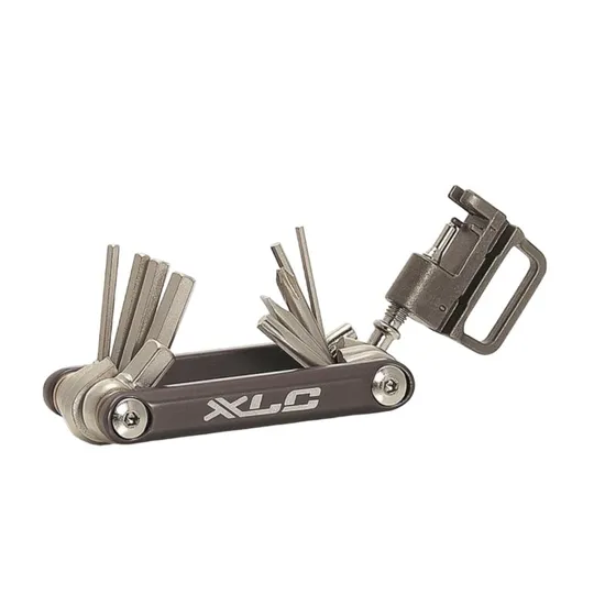 XLC TO-M07 Multitool 12 funkcji, aluminiowy, kompaktowy