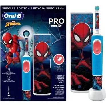 Oral-B Vitality Pro Kids 103 Spiderman + Etui Blue