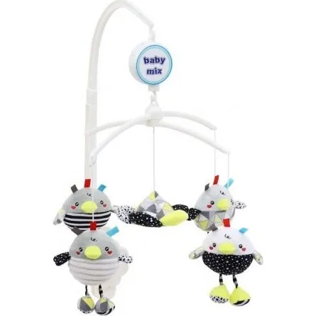 Baby Mix Karuzela pluszowa Kurczaki TK/478M z pozytywką