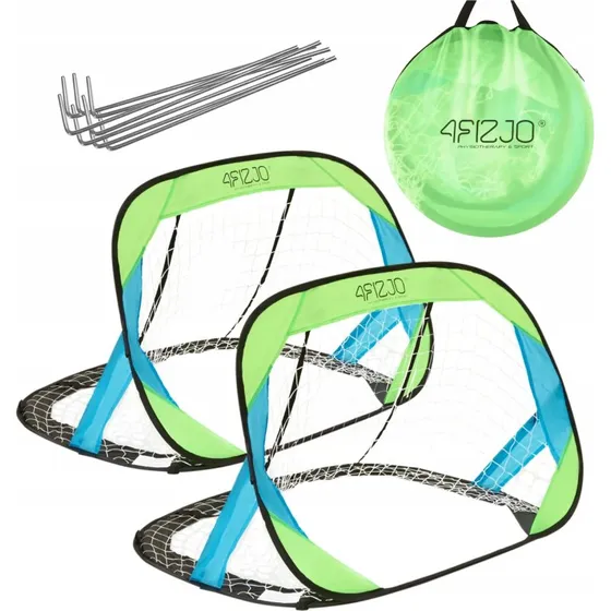 Pop-Up Football Goal Set 2 szt. – Lekkie, samorozkładające się bramki