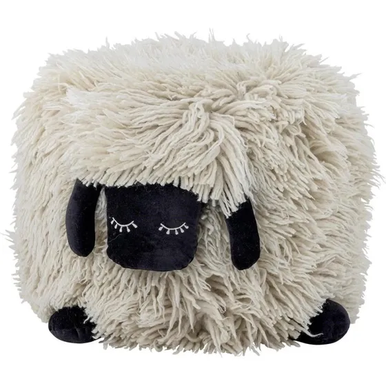 Bloomingville Puf Dolly Owca 55x50 cm Biały
