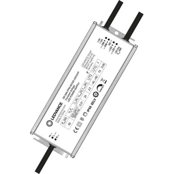 Dim-PFM-60/220-240/24/P LED Driver 1-10V IP66 60W