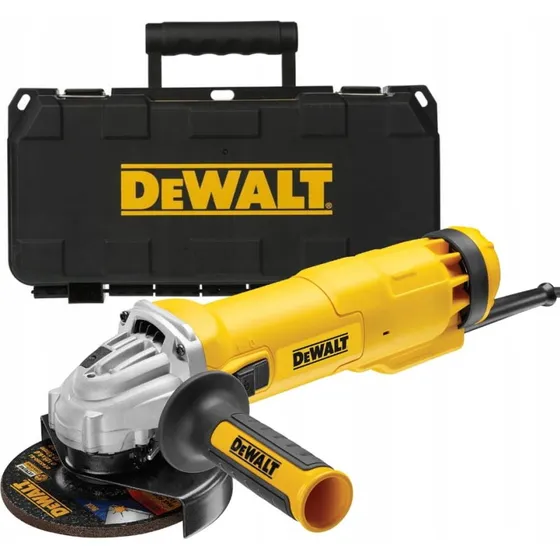 DeWALT DWE4207K Szlifierka Kątowa 125mm 1010W z Wyrzutem Pyłu