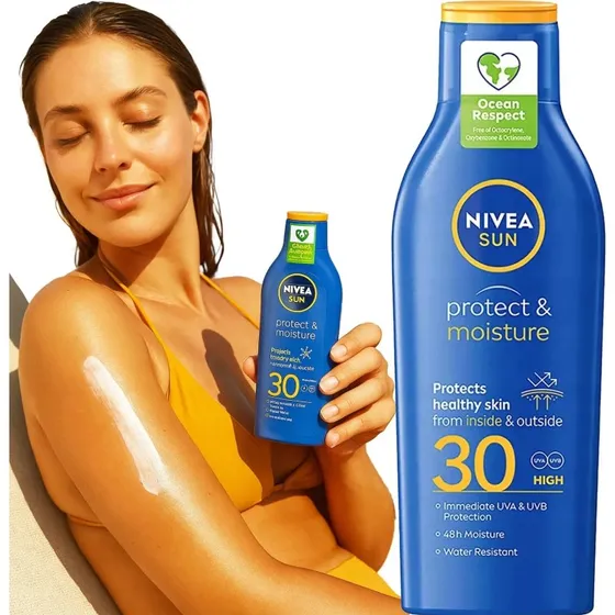 NIVEA SUN Protect & Moisture SPF 30 200 ml