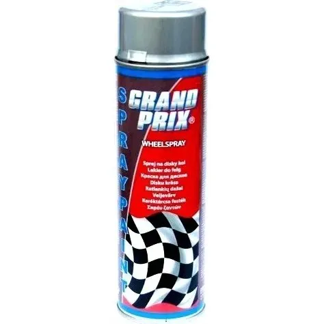 Grand Prix Srebrny Lakier do Felg Spray 500ml
