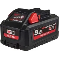 Milwaukee M18 HB5.5 18V 5,5Ah Li-Ion HIGH OUTPUT