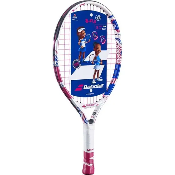 Babolat B'Fly 17" 2023 - rakieta dziecięca różowa/biała