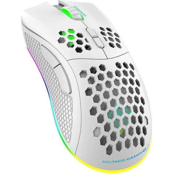 Deltaco WM80 Gaming Bezprzewodowa Ultralekka 70g RGB