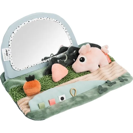 Done by Deer Tummy Time Sensory Mirror Tiny Farm