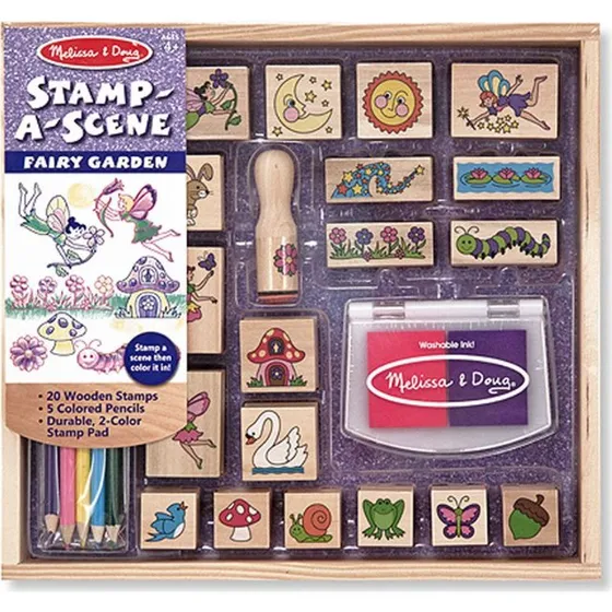 Melissa & Doug Stempelki Zaczarowany Ogród 20 szt.