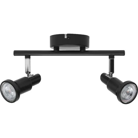 OSRAM LED Spot 3×3,4 W, 927, ściemniany, czarny