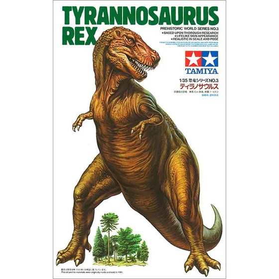 Tamiya 60203 Tyrannosaurus Rex 1:35 - model do sklejenia