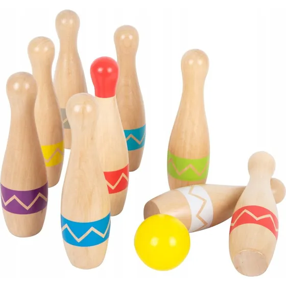 Small Foot Active – Drewniane kręgle z 100% drewna FSC®