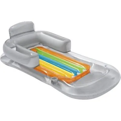 Bestway 43028 Materac dmuchany plażowy szary 161x84 cm