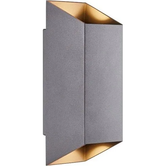 Nordlux NICO Square 2xGU10 Antracyt 23,5 cm