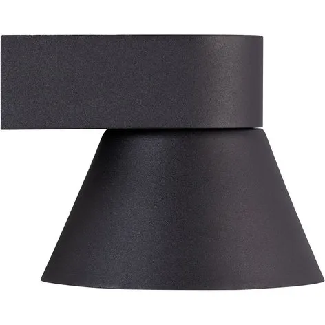 Nordlux Kyklop Cone Kinkiet Zewnętrzny Czarny IP54