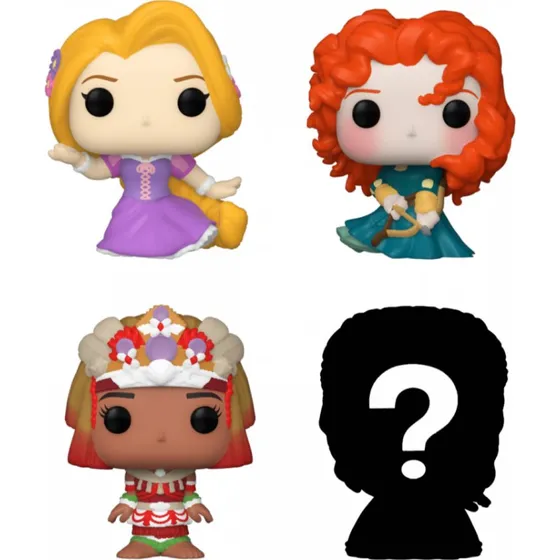 Funko Bitty Pop 4-Pack Disney Princess Rapunzel