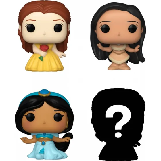 Funko Bitty Pop Disney Princesses - Belle 4-pack