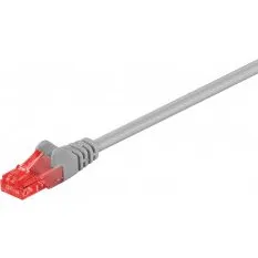 GOOBAY U/UTP6-CCA-030GY Kabel LAN CAT 6 3m szary