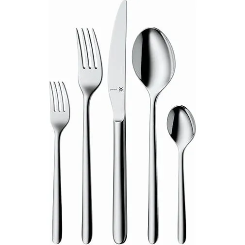 WMF Flame Plus Zestaw Sztućców 30 el. Srebrny