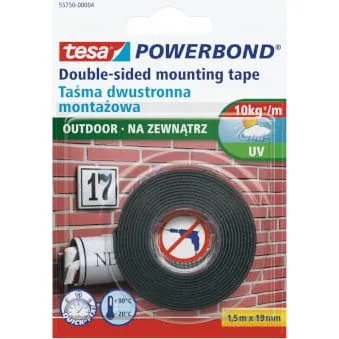 Tesa Powerbond Outdoor 19 mm x 1,5 m