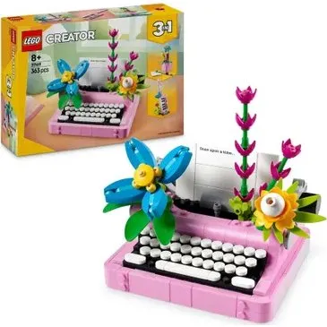 LEGO Creator 3 w 1 Maszyna do pisania z kwiatami 31169