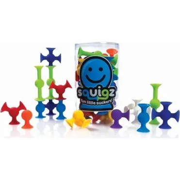 Squigz Przyssawki 24 szt. Zestaw Startowy - Silikonowe Klocki