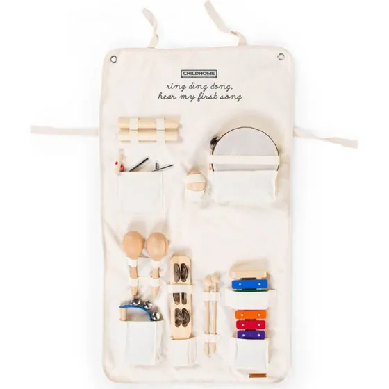 Childhome Orkiestra Zestaw 8 Instrumentów + Organizer