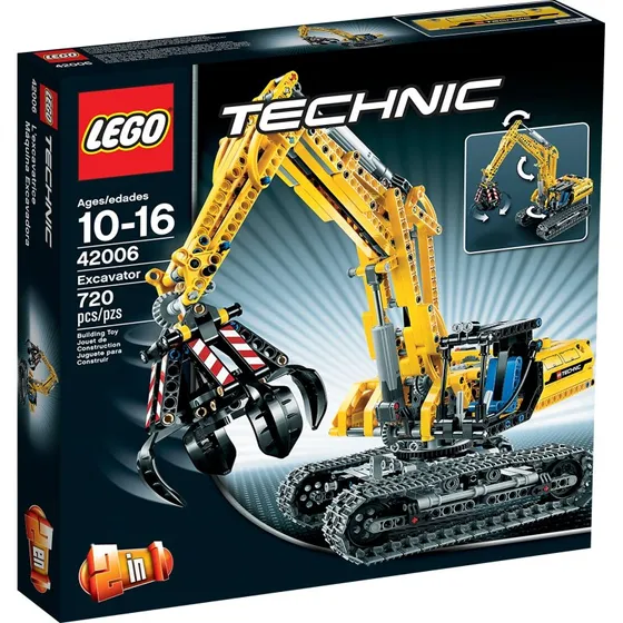 LEGO Technic Koparka Gąsienicowa 42006