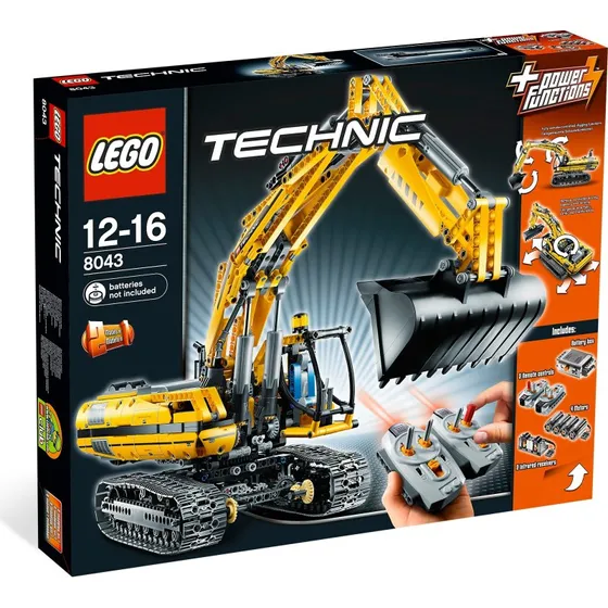 LEGO Technic Zmotoryzowana koparka 8043