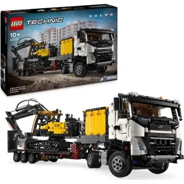 LEGO 42175 Technic Ciężarówka Volvo FMX i Koparka EC230 Electric