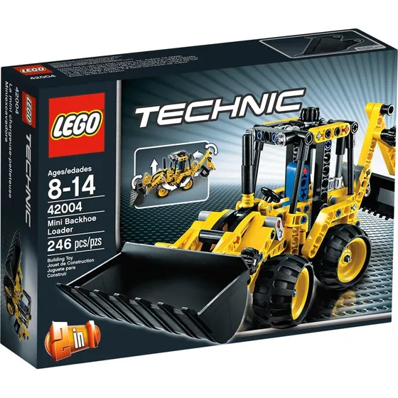 LEGO Technic 42004 Koparko-ładowarka 2013, 246 elementów