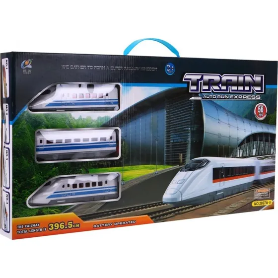 LEGO 2927A-8 Duża Kolejka Elektryczna z 56 Elementami dla Dzieci 3+