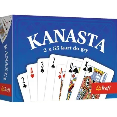 Trefl Kanasta – gra karciana z 2 taliami
