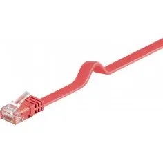 GOOBAY CAT 6 Płaski Kabel Krosowy U/UTP Czerwony 2m