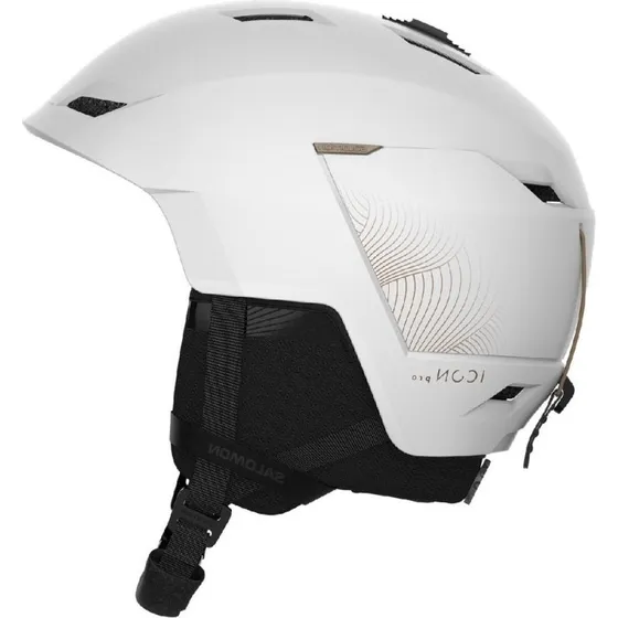 Salomon Icon LT Pro Kask Narciarski Dla Kobiet Czarny