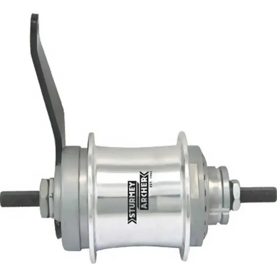 Sturmey Archer Piasta Tylna Duomatic S2C 32, 22T, Srebrna