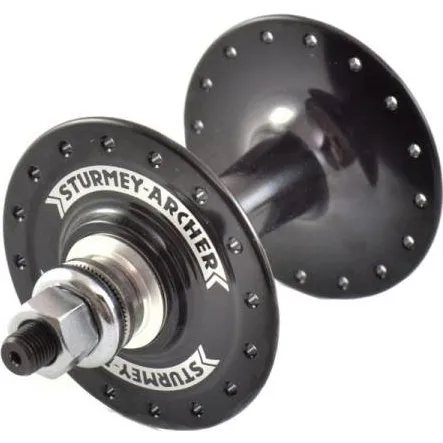 Sturmey Archer HBT30 32 Otwór Nieruchomy Os - Czarny