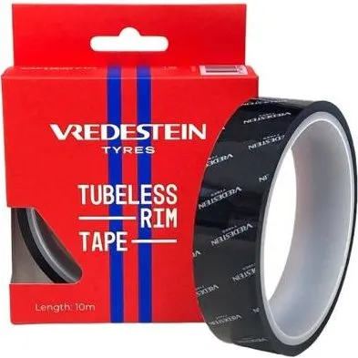 Vredestein Taśma do Obręczy Bezdętkowych 21mm 10m Czarna