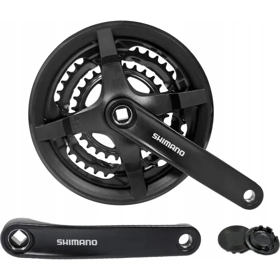 Shimano FC-TY301 Korba 48/38/28 170mm z osłoną