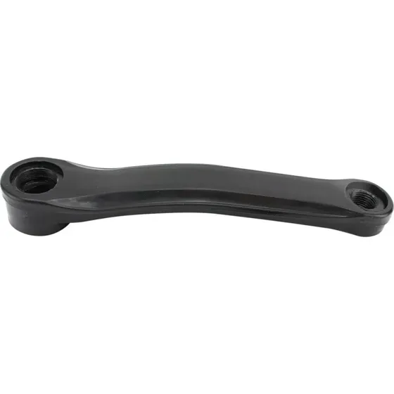 Korba lewa MTB 170mm czarna alu